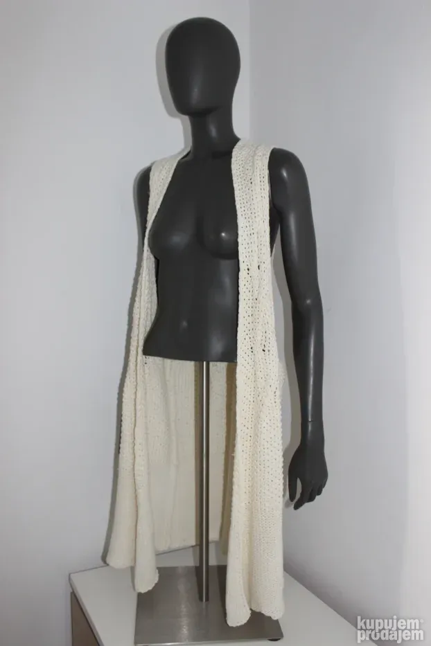Prsluk ili dzemper bez rukava Object S/M beli