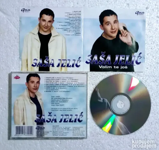 Saša Jelić-Volim te još-Cd