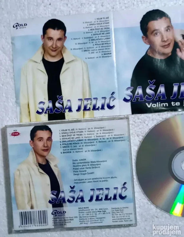 Saša Jelić-Volim te još-Cd