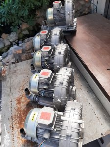 Visko pritisne turbine-vakum pumpe 1,1 kw