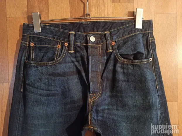 Levis 501 Denim Regular Fit W31/L30 Top HQ