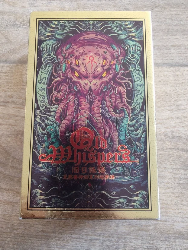 Tarot karte Kesulu Mythology Old Whisper, Myth of Cthulhu