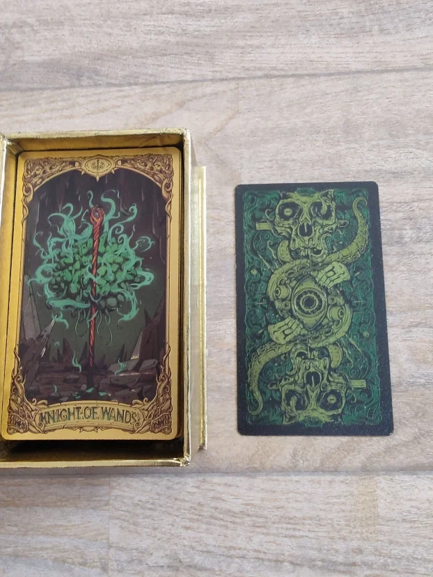 Tarot karte Kesulu Mythology Old Whisper, Myth of Cthulhu