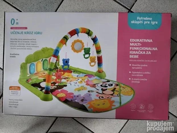 Bebi podloga gimnastika muzicka