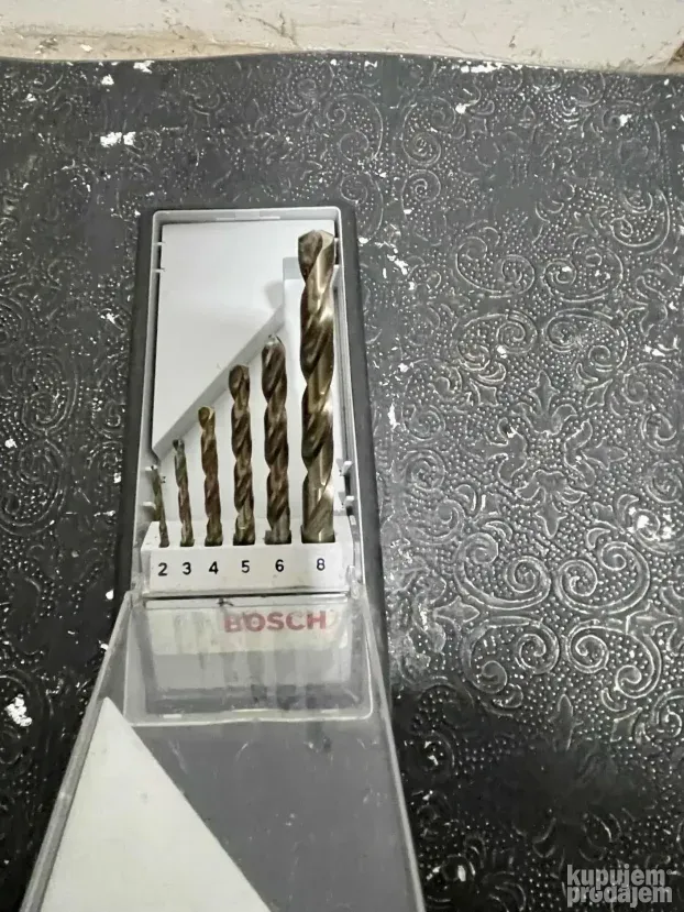 Komplet 6 komada burgija bosch robust line za metal
