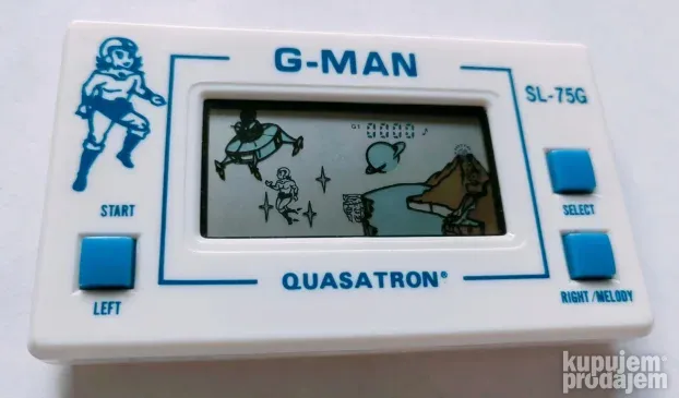 G MAN SL 75G, Quasatron handheld vintage game