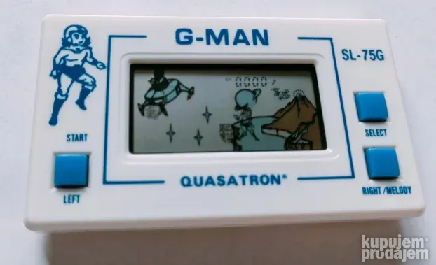 G MAN SL 75G, Quasatron handheld vintage game