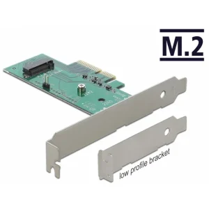DELOCK PCI Express x4 card 1 x internal NVMe M.2 80 mm low