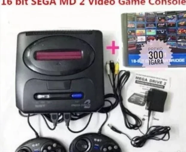 Sega Mega Drive 2 Konzola 368in1 Novo