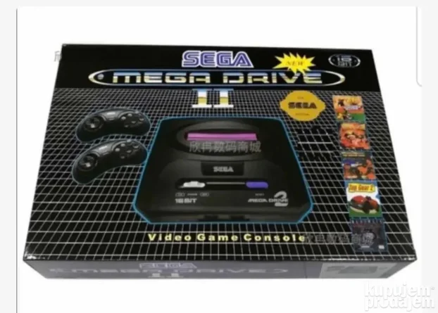 Sega Mega Drive 2 Konzola 368in1 Novo