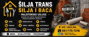 Šilja trans haus majstor za sve i svasta povoljno