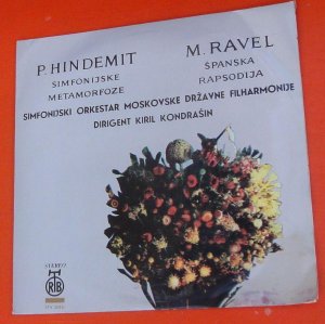 Hindemit Simfonijske metamorfoze Ravel Španska rapsodija