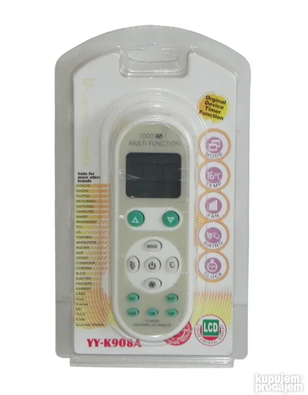 Univerzalni daljinski za klima uredjaje