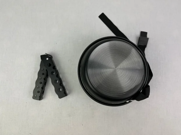 Odoland 5pcs set za kampovanje kuvalo šerpa tiganj Non-Stick