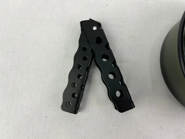 Odoland 5pcs set za kampovanje kuvalo šerpa tiganj Non-Stick