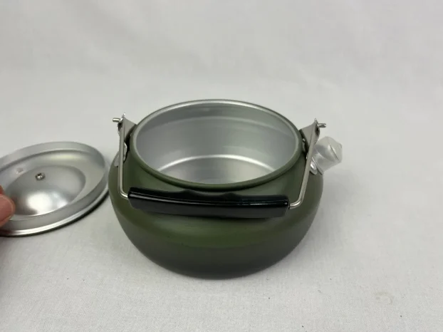 Odoland 5pcs set za kampovanje kuvalo šerpa tiganj Non-Stick