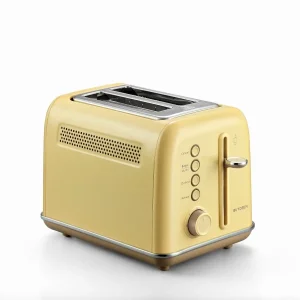 Buydeem DT620E-Myyeu Retro Toaster 700W 2 Slice Yellow