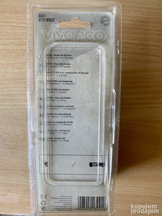 Vivanco Splitter SAT-STS-KR22