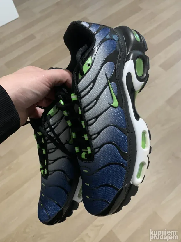 Nike Air Max-42 -Plus TN Tuned Icons Deep Royal Scream Green