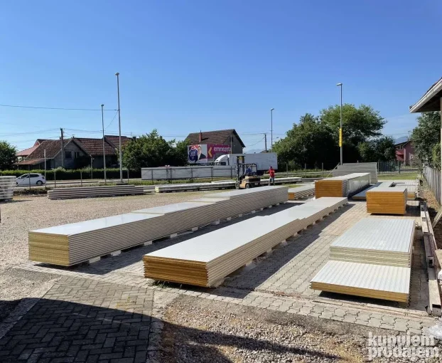 Sendvic Paneli - Fasadni i Krovni - 10x7 basta