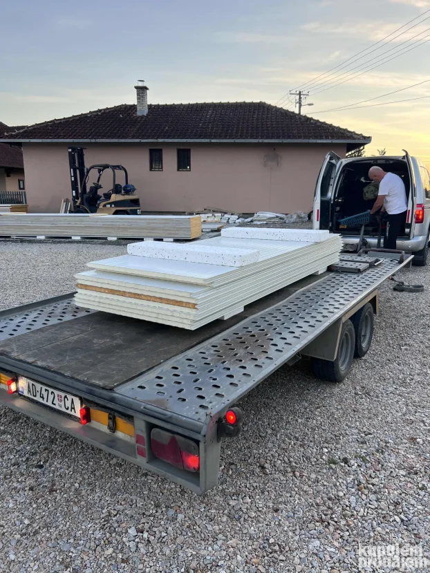 Sendvic Paneli - Fasadni i Krovni - 10x7 basta