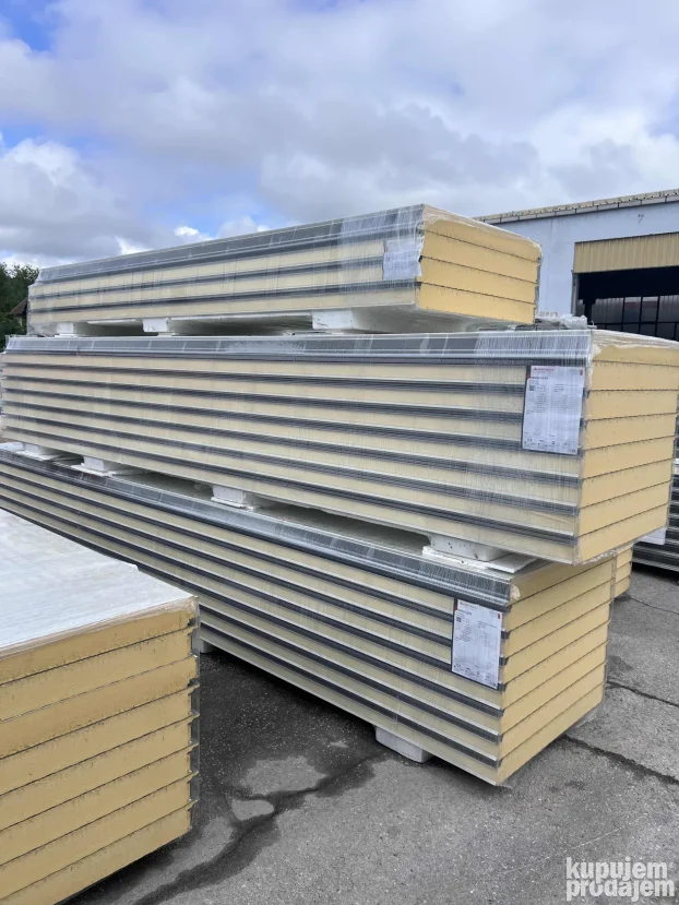 Sendvic Paneli - Fasadni i Krovni - 10x7 basta