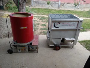 Masine za kamenu vunu za punjenje izmedju zidova