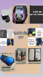 Kamašne / Gamašne, štitnici za noge konja