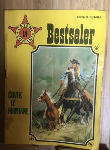 BESTSELER Crtani romani br 14, 26 i 34 iz 1973,1974 i 1975