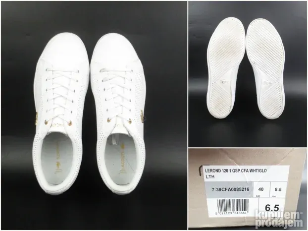 LACOSTE  Lerond patike KOŽA  N3110