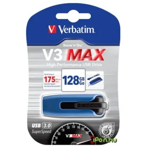 Verbatim V3 Max 128gb Usb 3.0 Blue