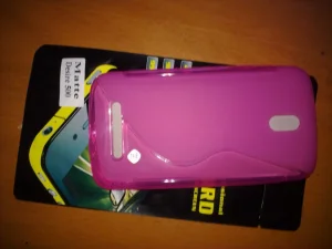 Desire 500 Silikonska Futrola i Folija