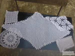 Миље хеклано ручни рад