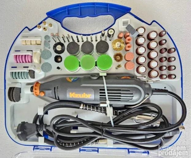 Električna šlajferica polirka grinder KZUBR 135W / 211 kom