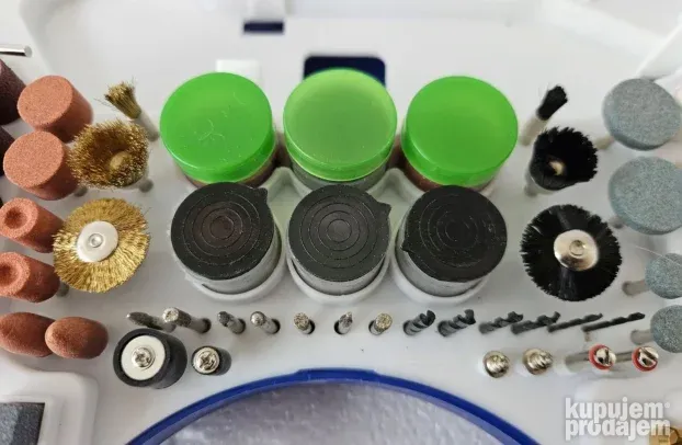 Električna šlajferica polirka grinder KZUBR 135W / 211 kom