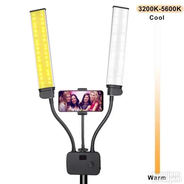 LED lampa sa holderom za mobilni telefon RK39  - extraa