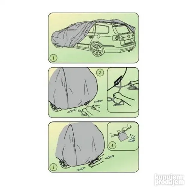 Cerada za auto SUV L veličina Kegel Mobile Garage