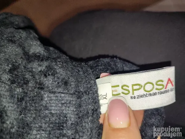 Extra bade mantil ESPOSA vel.xl