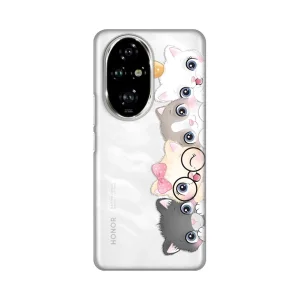 Maskica Silikonska Print Skin za Honor 200 Pro Cats