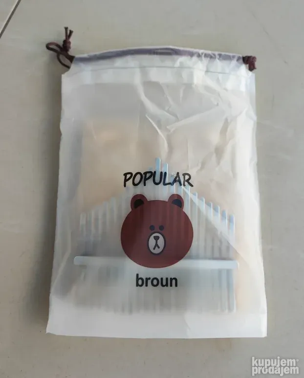 Kalimba svetlo braon nezna boja 21keys sa torbicom
