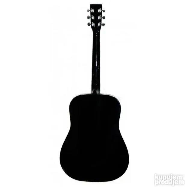 Akustična gitara veličine 41" u crnoj boji.Standardan wester