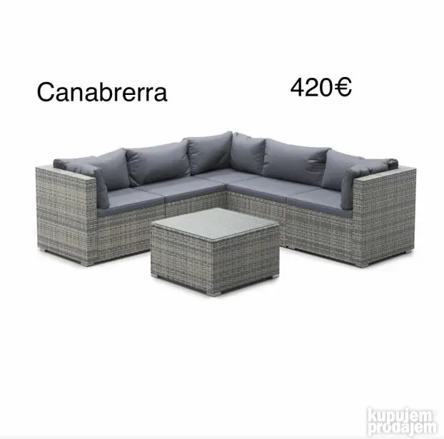Baštenske garniture od ratana!