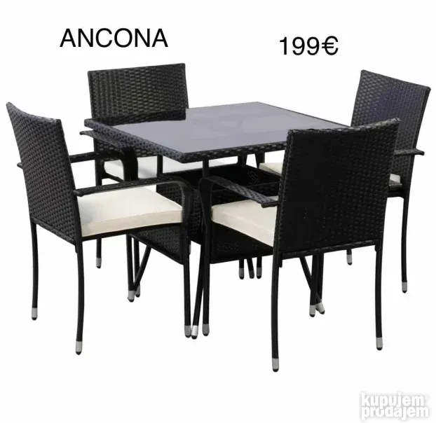 Baštenske garniture od ratana!