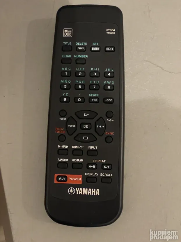 Enregistreur MiniDisc Yamaha MDX-10 - Vintage Japon 1995 - Fonctionne Testé
