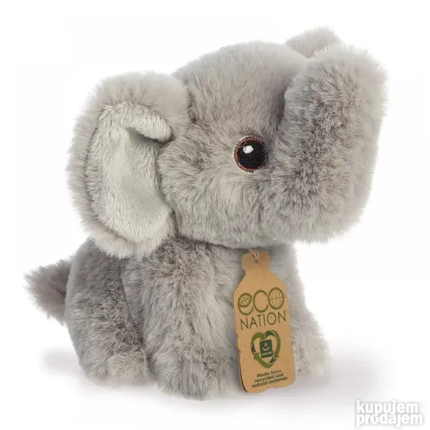 Aurora Gift Eco Nation Plush Elephant Figura 13cm