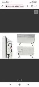 Norveski radijator 1500W