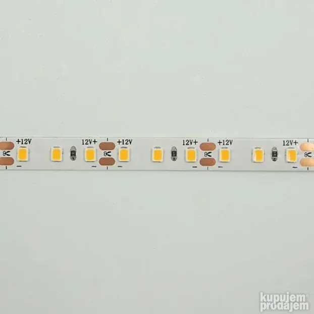 LED traka 5m 12V 10W 120 LED/1m IP20 MLM-2835-120-ML 3000K