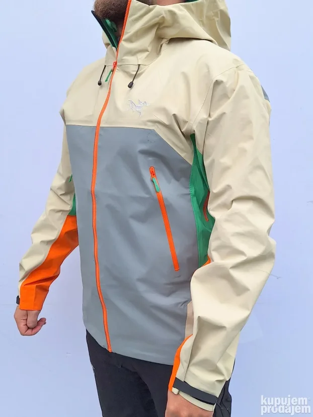 Muska Gore-tex jakna Arcterix kod 46 krem siva