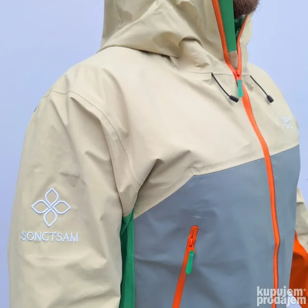 Muska Gore-tex jakna Arcterix kod 46 krem siva