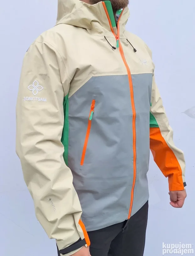 Muska Gore-tex jakna Arcterix kod 46 krem siva
